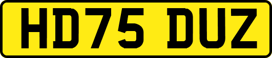 HD75DUZ