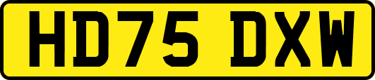 HD75DXW