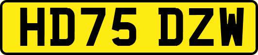 HD75DZW