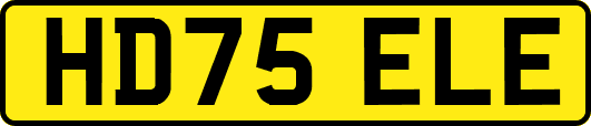HD75ELE