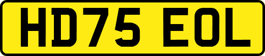 HD75EOL