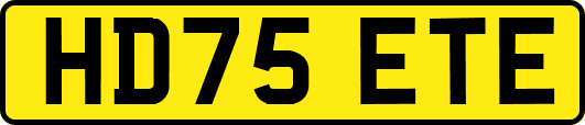 HD75ETE