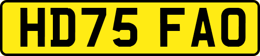 HD75FAO