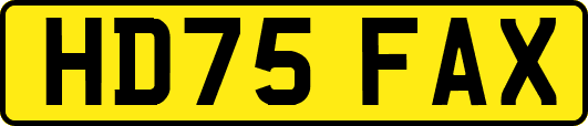 HD75FAX