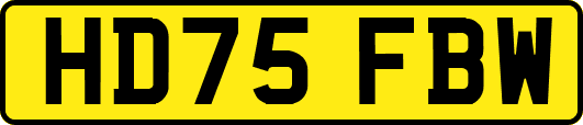 HD75FBW