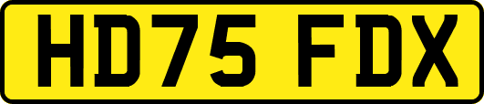 HD75FDX