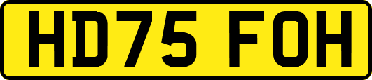 HD75FOH