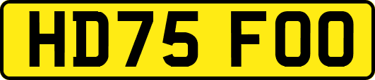 HD75FOO