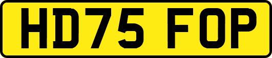 HD75FOP
