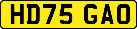 HD75GAO