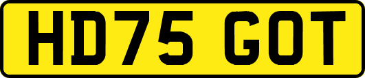 HD75GOT