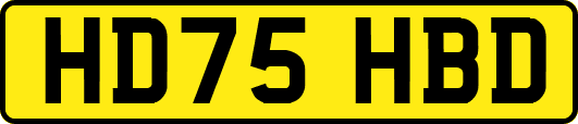 HD75HBD