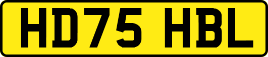 HD75HBL