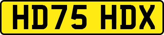 HD75HDX