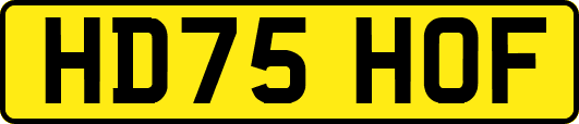 HD75HOF