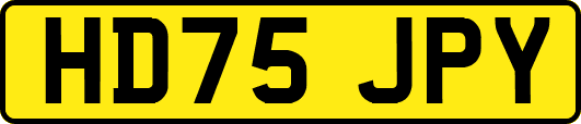 HD75JPY