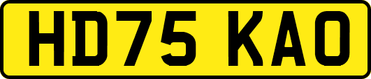 HD75KAO
