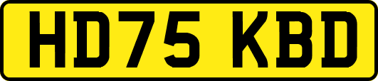 HD75KBD