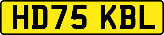 HD75KBL