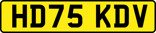 HD75KDV