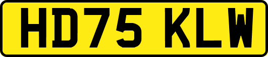 HD75KLW