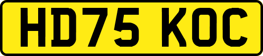 HD75KOC