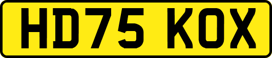 HD75KOX