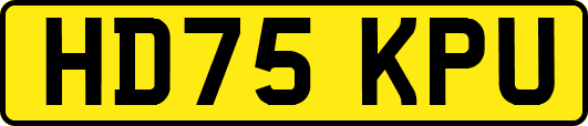 HD75KPU