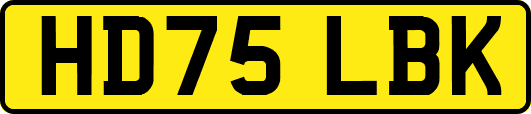 HD75LBK