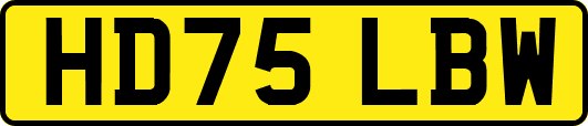 HD75LBW