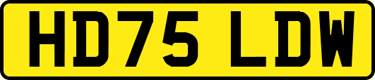 HD75LDW