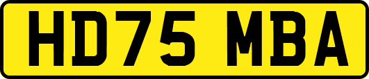 HD75MBA
