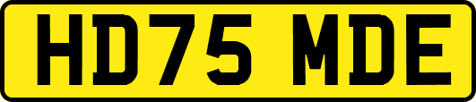 HD75MDE