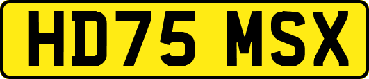 HD75MSX
