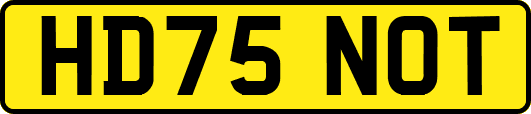 HD75NOT