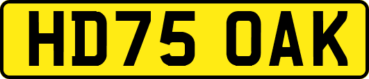HD75OAK