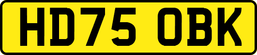 HD75OBK