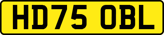 HD75OBL
