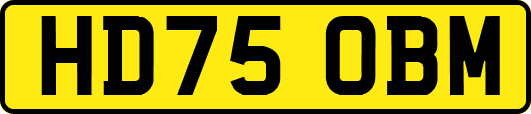 HD75OBM