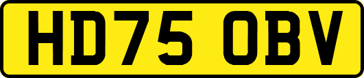 HD75OBV
