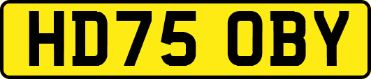 HD75OBY