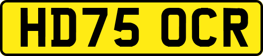 HD75OCR