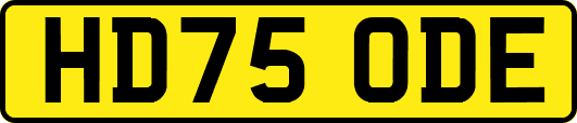 HD75ODE