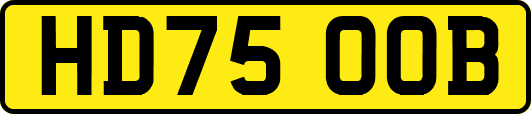 HD75OOB