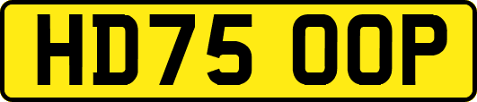 HD75OOP