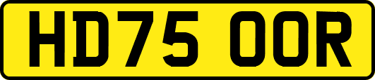 HD75OOR