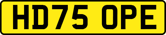 HD75OPE