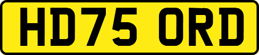 HD75ORD