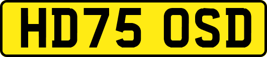 HD75OSD