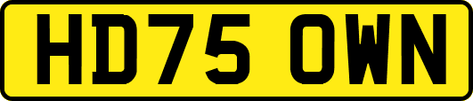 HD75OWN